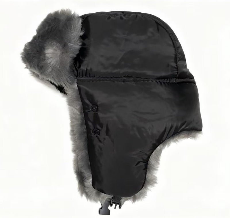 ASWER Trapper Warm Russian Trooper Hat Winter Skiing Cap Women Men Windproof - Image 3